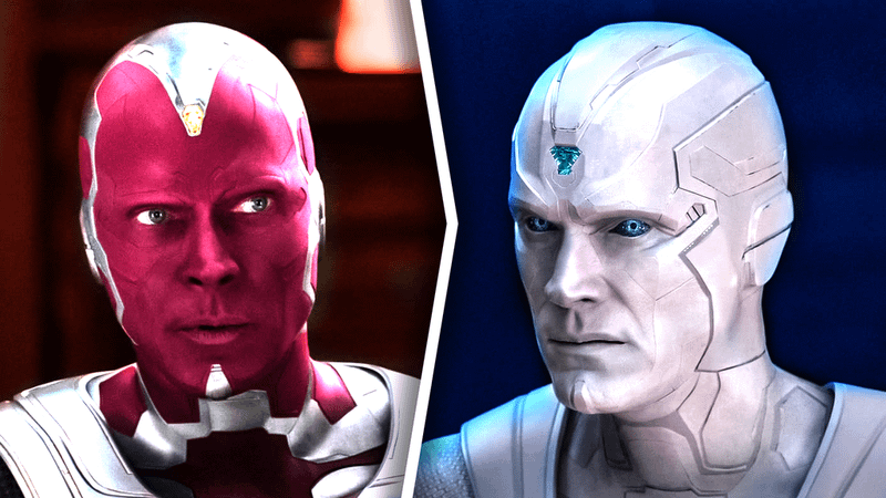 Vision and White Vision in the MCU.
