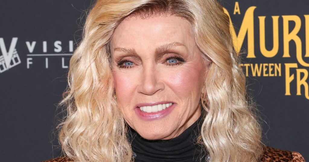 Donna Mills Is About to Give One Foot