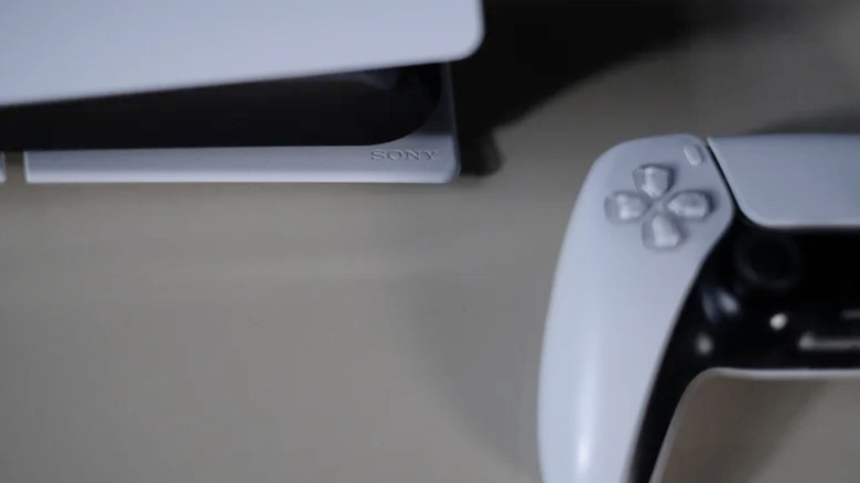 A close-up photo of the PS5 DualSense controller