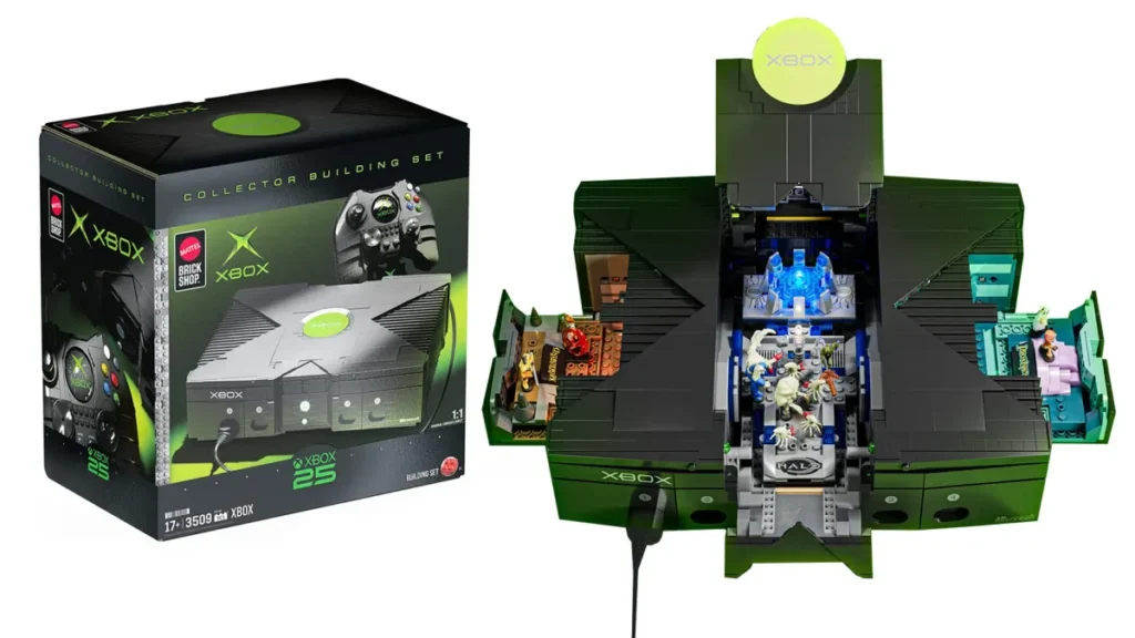 Mattel Reveals A Massive 4 Buildable 1:1 Original Xbox Brick Set