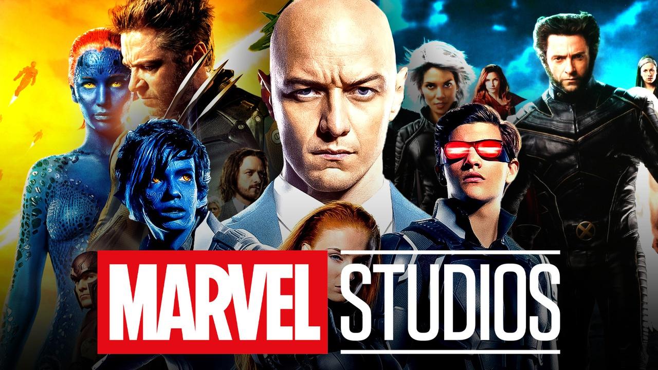 X-Men, Marvel Studios logo.