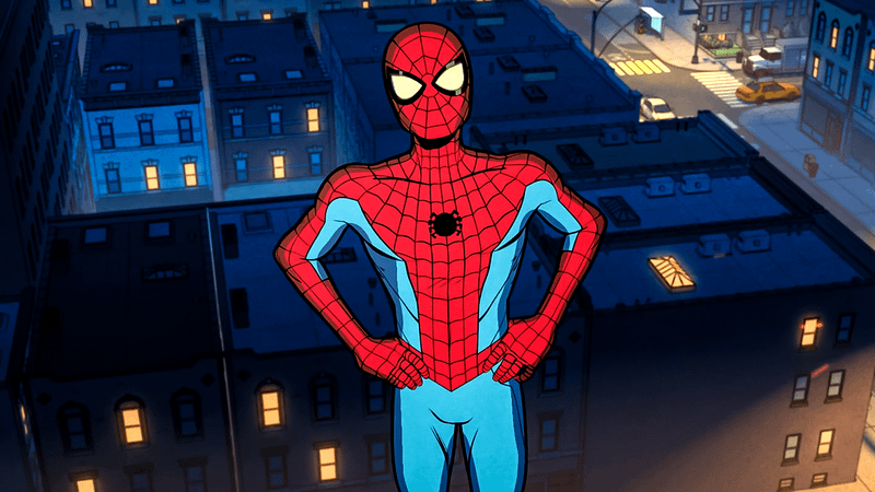 Spider-Man from 'Your Friendly Neighborhood Spider-Man.'