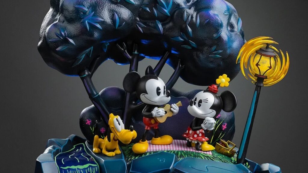 Mickey, Minnie, and Pluto’s Day at the Park Disney Statue Coming Soon