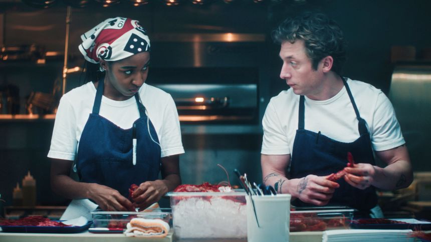 Ayo Edebiri and Jeremy Allen White have both earned multiple Emmy nominations during their time on "The Bear," where they play chefs dealing with the chaos of opening a restaurant.