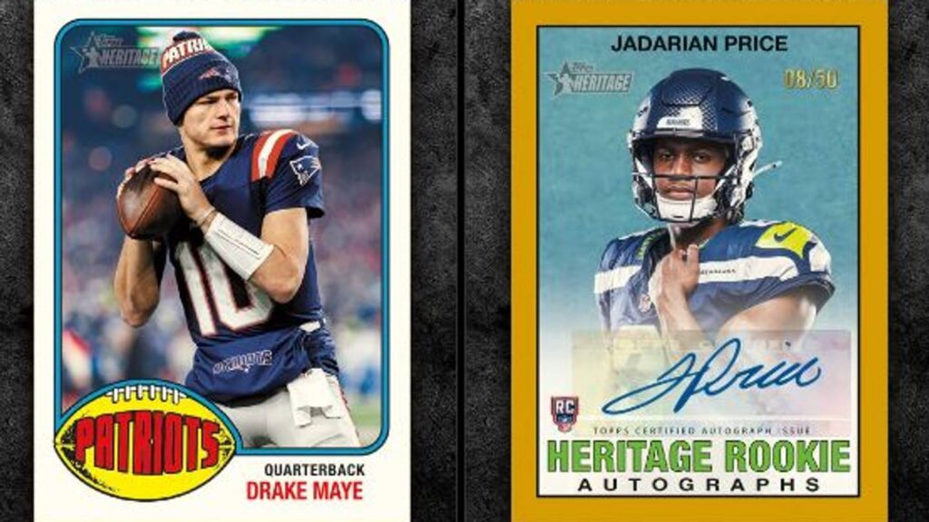 Topps Heritage Football Returns For First Time Since 2015
