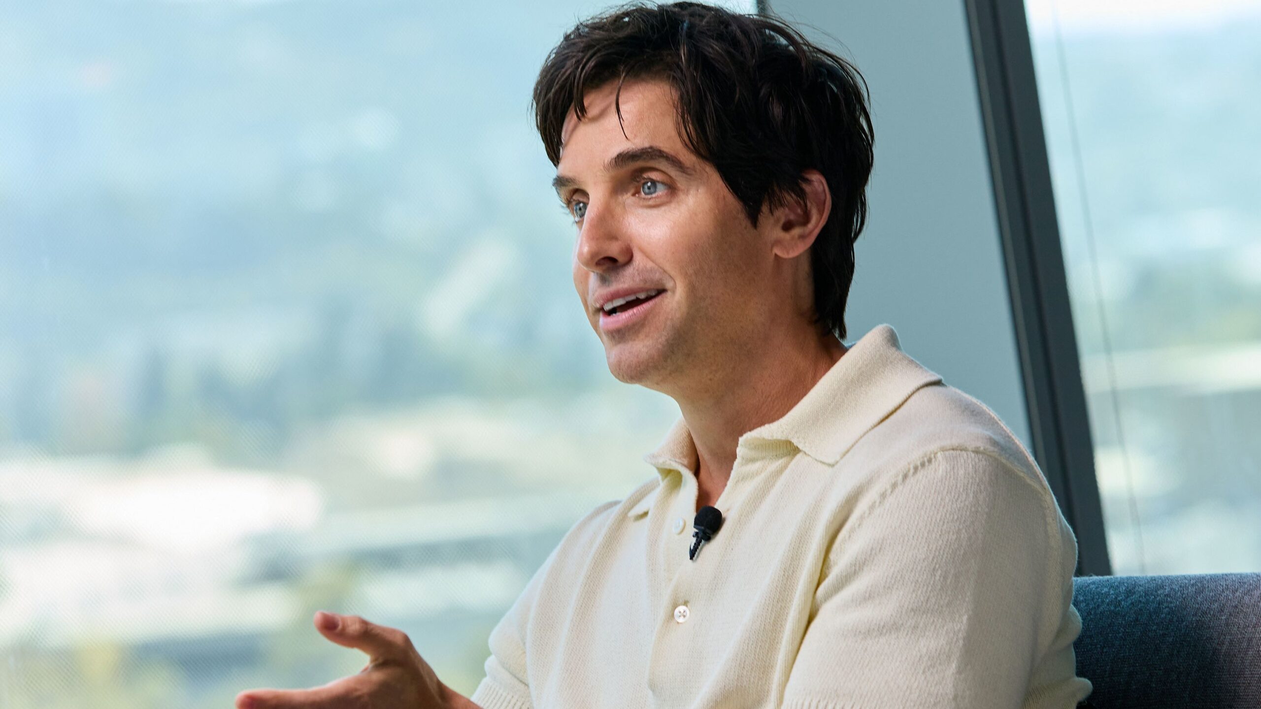 Paul Downs, in conversation with Elizabeth Wagmeister, at CNN's Los Angeles office on Thursday, July 23, 2026. 

CREDIT: Jennelle Fong for CNN