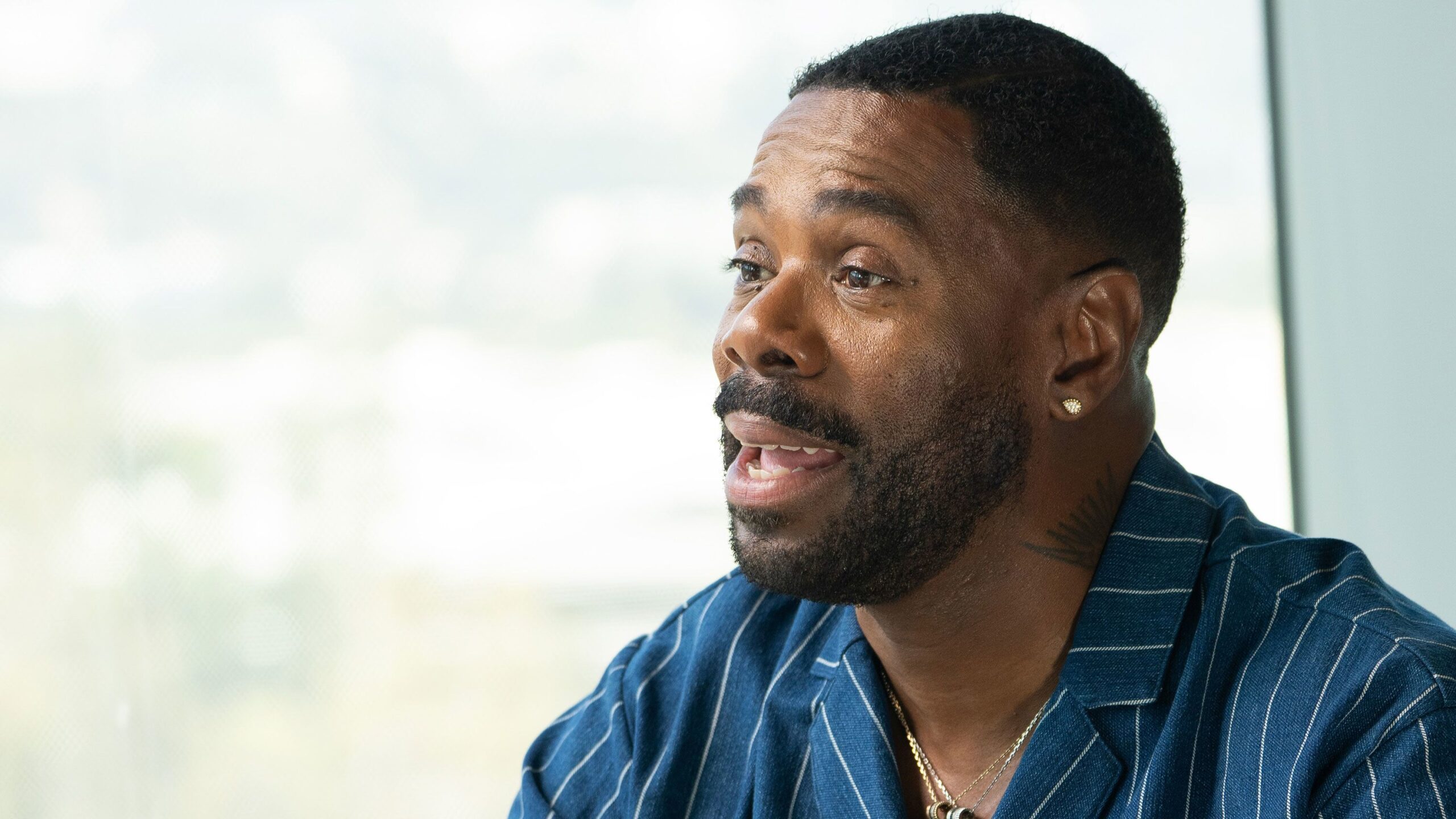 Colman Domingo sits down for an interview with CNN’s Elizabeth Wagmeister in CNN’s office in Burbank, California, on August 10, 2026.