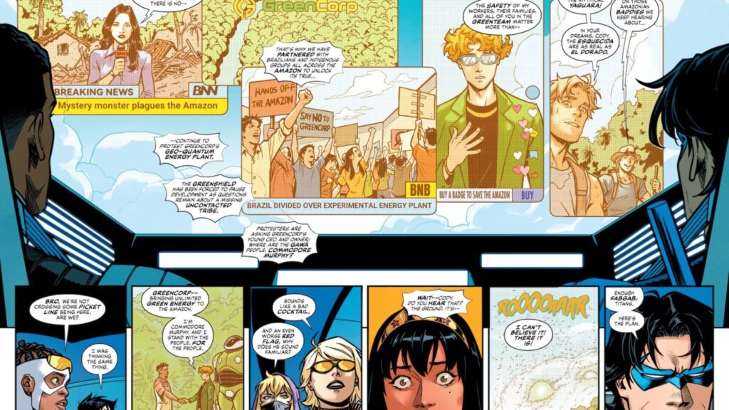New Titans #39 Preview: Not Welcome to the Jungle