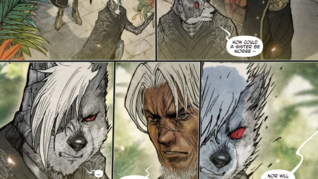 Monstress #64 Preview: Family Fracas Fuels Frightening Furry Fury Monstress #64 Preview: Family Fracas Fuels Frightening Furry Fury