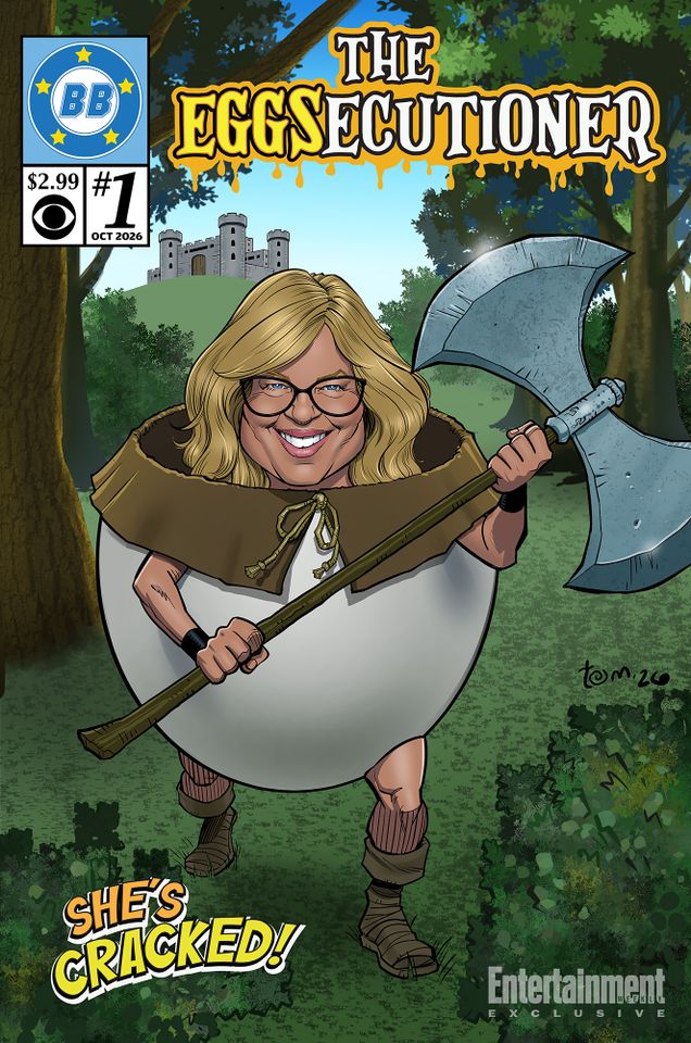 Angela Murray ‘Big Brother’ season 28 comic book coverCredit: CBS