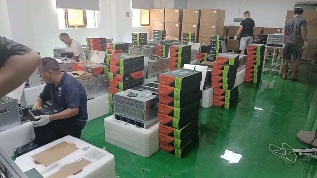 NVIDIA’s RTX 5090 cards are ending up in AI servers in bulk instead of gaming PCs
