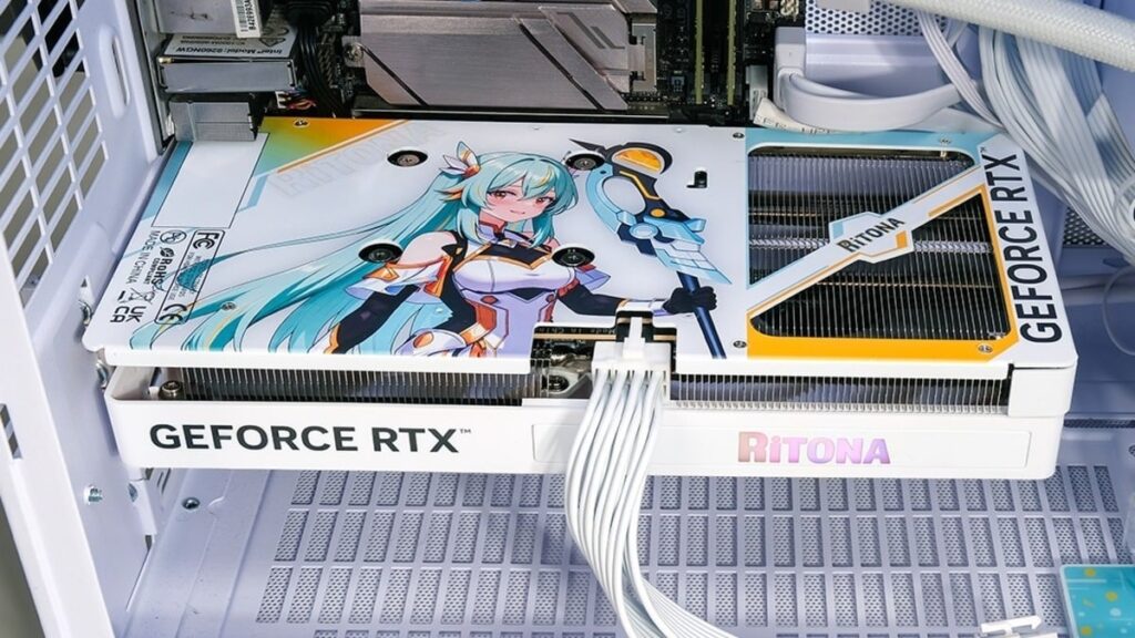 Palit gives the RTX 5060 Ti an anime makeover with its new RiTONA edition