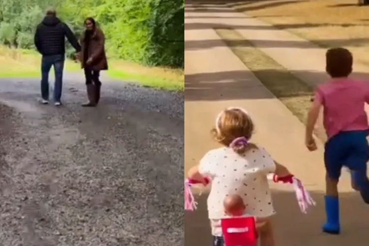 Meghan shares first glimpse of UK family life Meghan shares first glimpse of UK family life