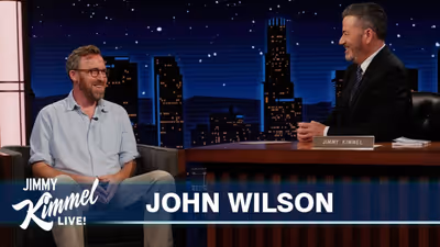 John Wilson Talks THE HISTORY OF CONCRETE on Kimmel