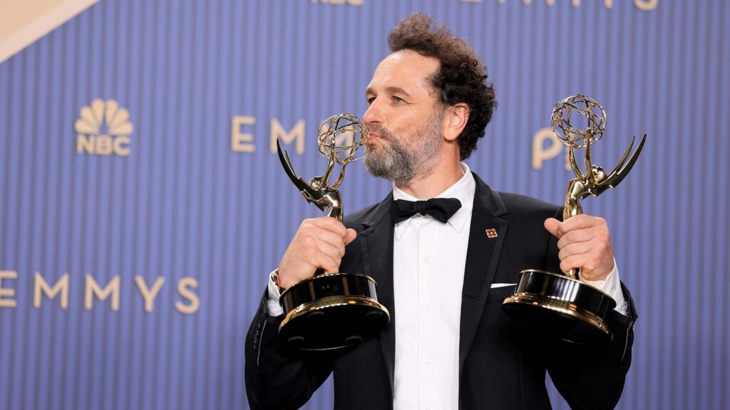 Matthew Rhys makes Emmy Awards history with lead acting wins for 2 shows