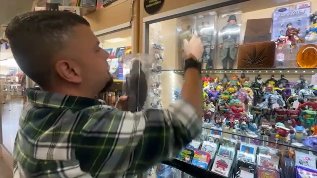 Collector says 0K in vintage collectibles stolen from Corona storage unit   