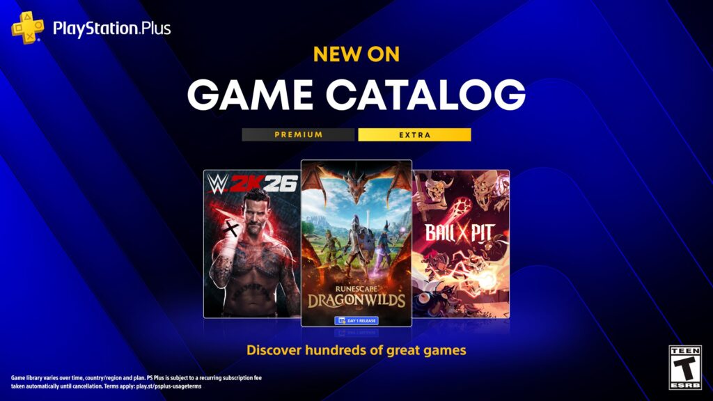 PlayStation Plus Game Catalog for September: RuneScape: Dragonwilds, WWE 2K26, Ball x Pit, Date Everything! and more PlayStation Plus Game Catalog for September: RuneScape: Dragonwilds, WWE 2K26, Ball x Pit, Date Everything! and more