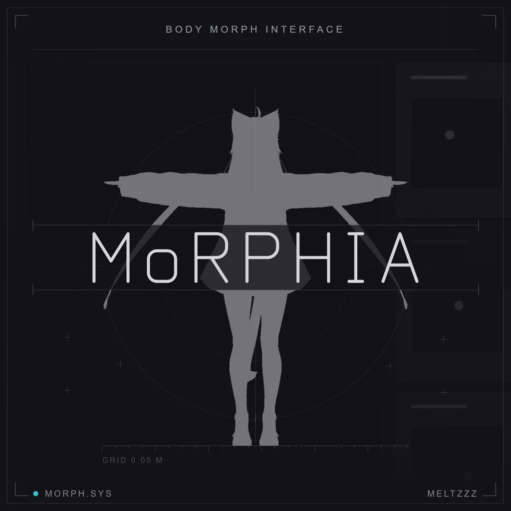 VRChat body shape editing tool ‘MoRPHIA’ released, avatar clothing also follows body shape. VRChat body shape editing tool ‘MoRPHIA’ released, avatar clothing also follows body shape.