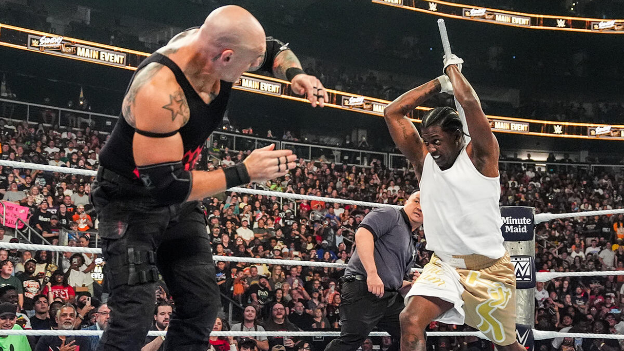 WWE Sunday Night's Main Event Baron Corbin Lil Yachty