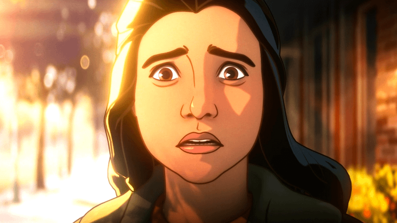 Kamala Khan looking stressed in Marvel Zombies