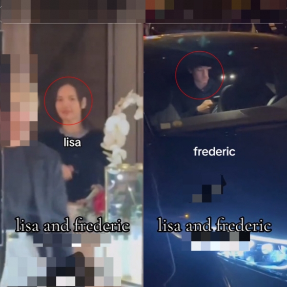 Lisa (left) and Frédéric Arnault spotted at a Paris restaurant / Photo=ONLINE Community