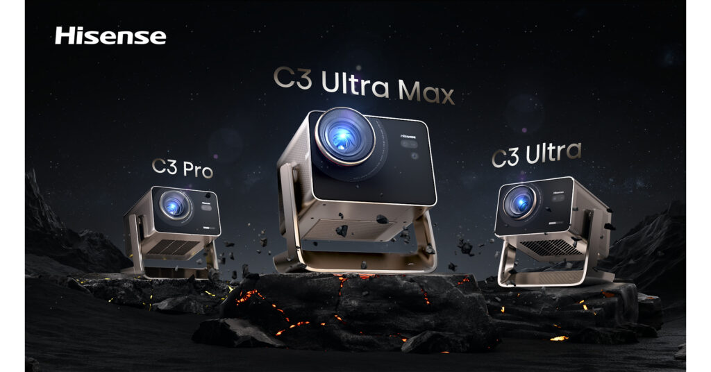 Hisense Unveils New C3 Projector Family for Immersive Home Entertainment