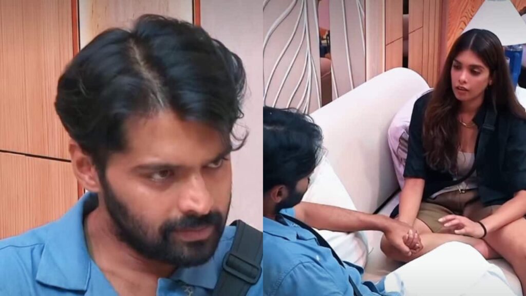 Bigg Boss Telugu 10: Srishti Vyakaranam makes a tough decision that leaves Thrigun emotional