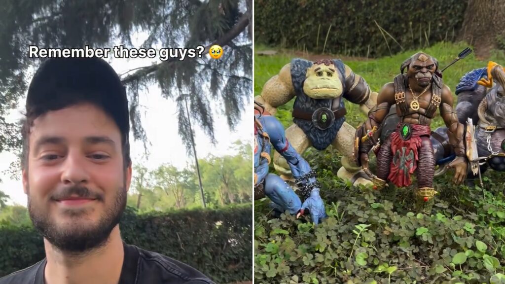 Grown Man Showed Off His Childhood Small Soldiers Gorgonites Toy Collection in a Quiet Nostalgic Video, and Fans Say It Broke Them a Little Bit Grown Man Showed Off His Childhood Small Soldiers Gorgonites Toy Collection in a Quiet Nostalgic Video, and Fans Say It Broke Them a Little Bit