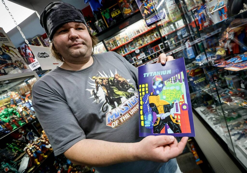 Comic creator unleashes talent with book bound for festival