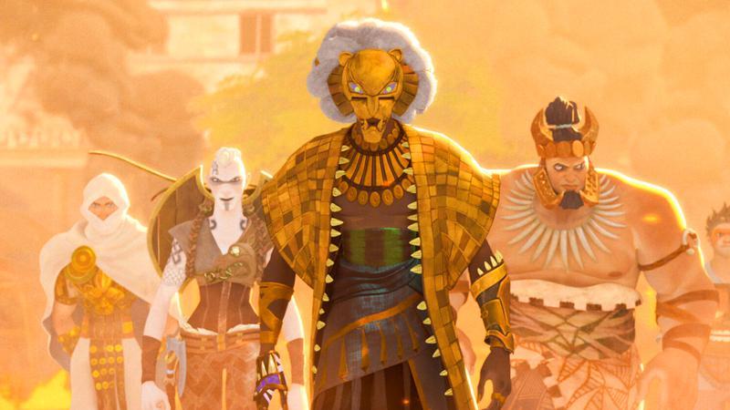 Hatut Zaraze, Wakandan warriors in Eyes of Wakanda.