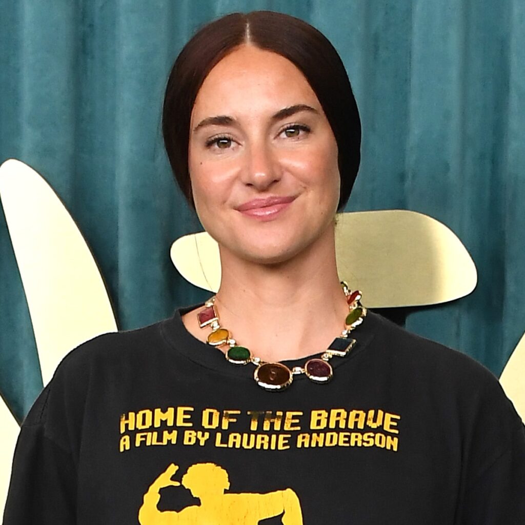 Shailene Woodley Covers Emmys 2026 Look With a T-Shirt for After