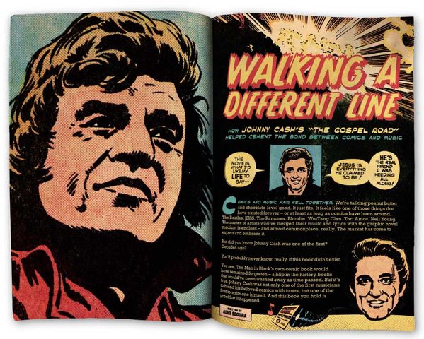 Interior of ‘Hello, I’m Johnny Cash.’Credit: Z2 Comics