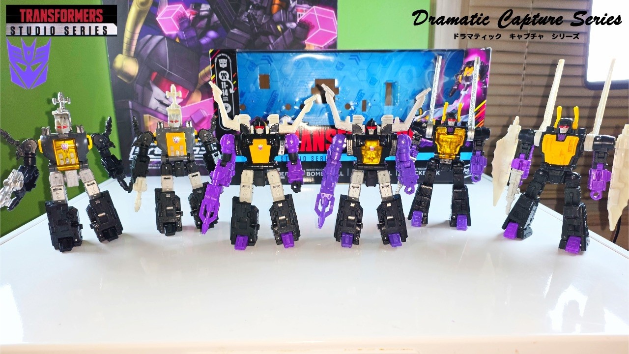 Transformers MTMTE SS'86 INSECTICONS Unboxing + Review Live Stream