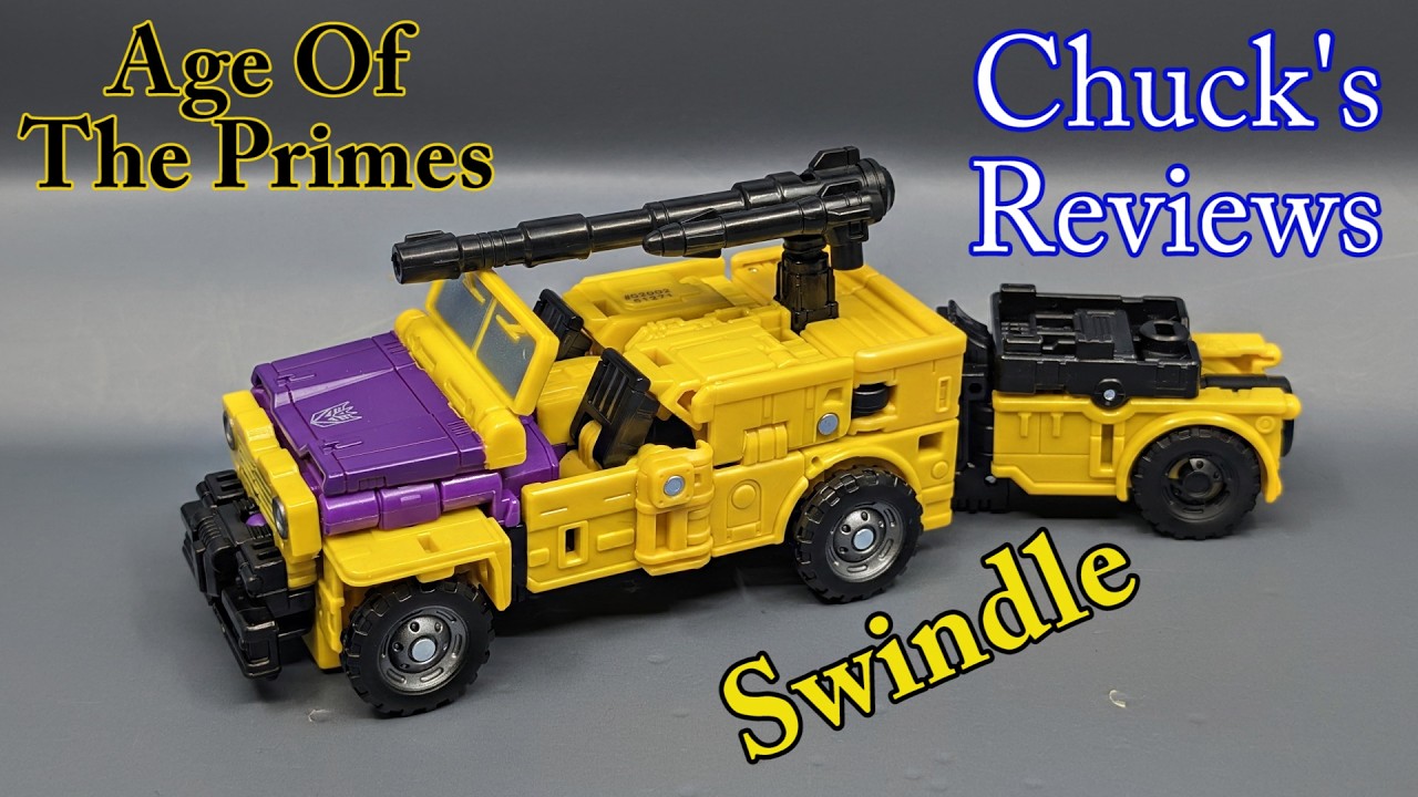 Chuck's Reviews Transformers Age Of The Primes Swindle