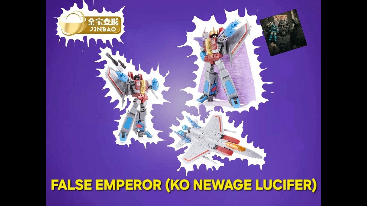 Splendidly Starscream!: Jinbao False Emperor (KO Newage KO Lucifer Starscream) Review
