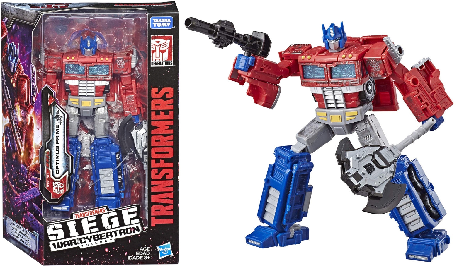 RE-PREORDER! War for Cybertron: Siege Optimus Prime Voyager Class Figure Returns