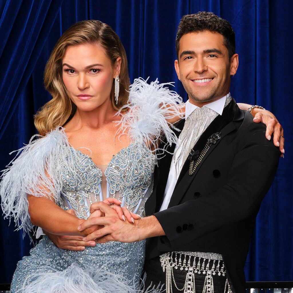 DWTS’ Julia Stiles and Ezra Sosa React to Juilliard’s “Shady” Post About Her