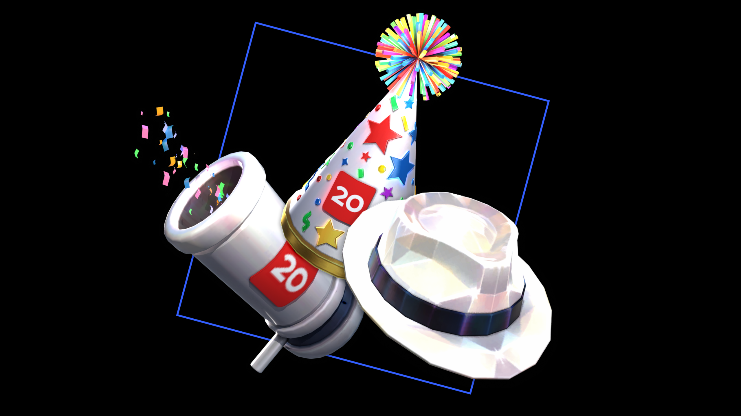 Roblox Avatar Items for 20th Anniversary event The Hunt: Roblox 20
