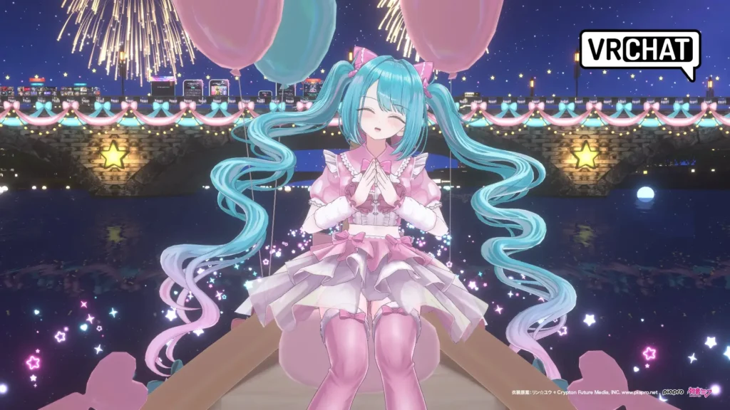 Gugenka begins selling original Miku Hatsune items on VRChat.