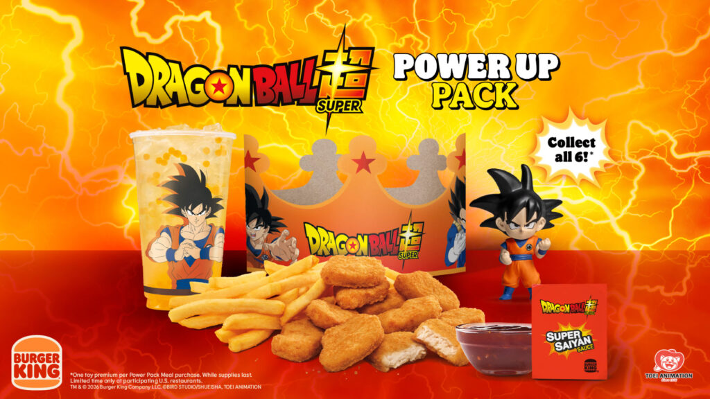 Burger King Goes Over 9000 with New Dragon Ball Super Power Up Pack