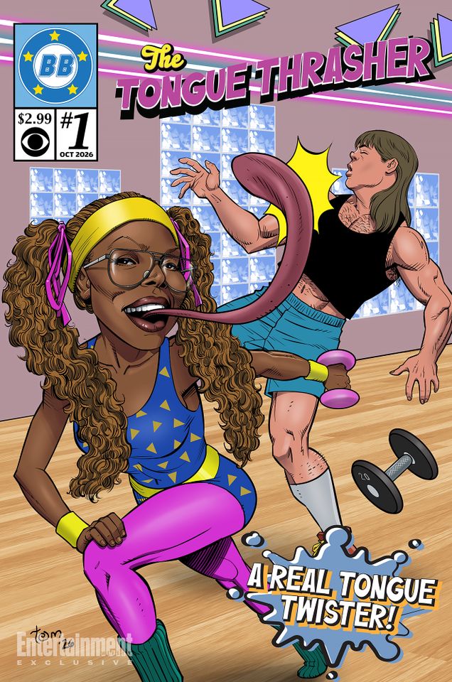 La Trice Verrett ‘Big Brother’ season 28 comic book coverCredit: CBS