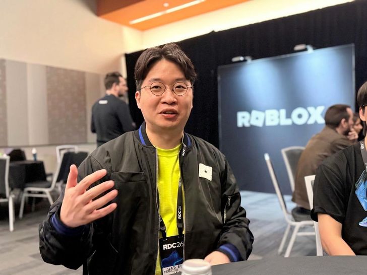 Versework CEO Yoon Young-geun attends the Roblox Developers Conference 2026 in San Jose, Calif., Friday. Korea Times photo by Park Ji-yeon