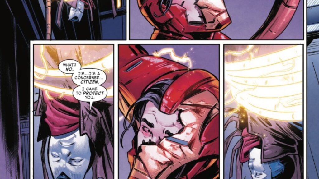 Iron Man #9 Preview: Whiplash Gets a Sob Story and a Suit