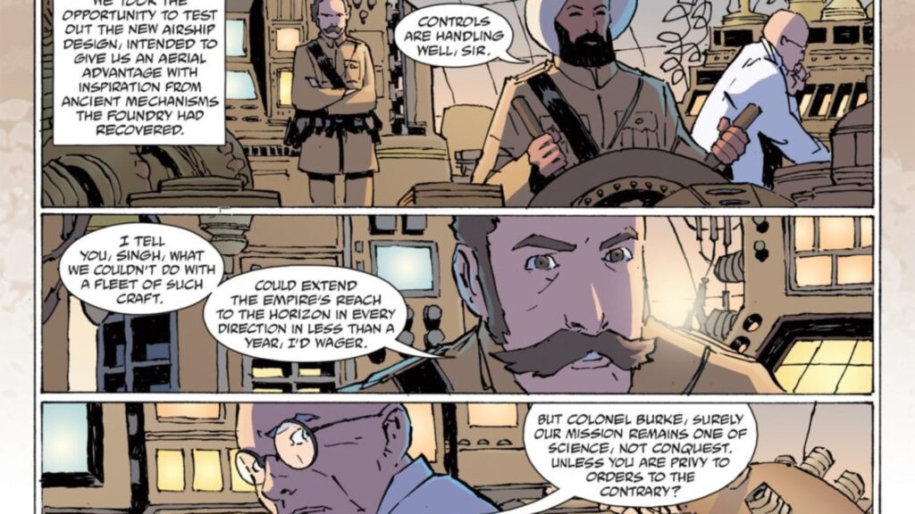 The Foundry #2 Preview: Airship Down, Empire’s Ego Deflated The Foundry #2 Preview: Airship Down, Empire’s Ego Deflated