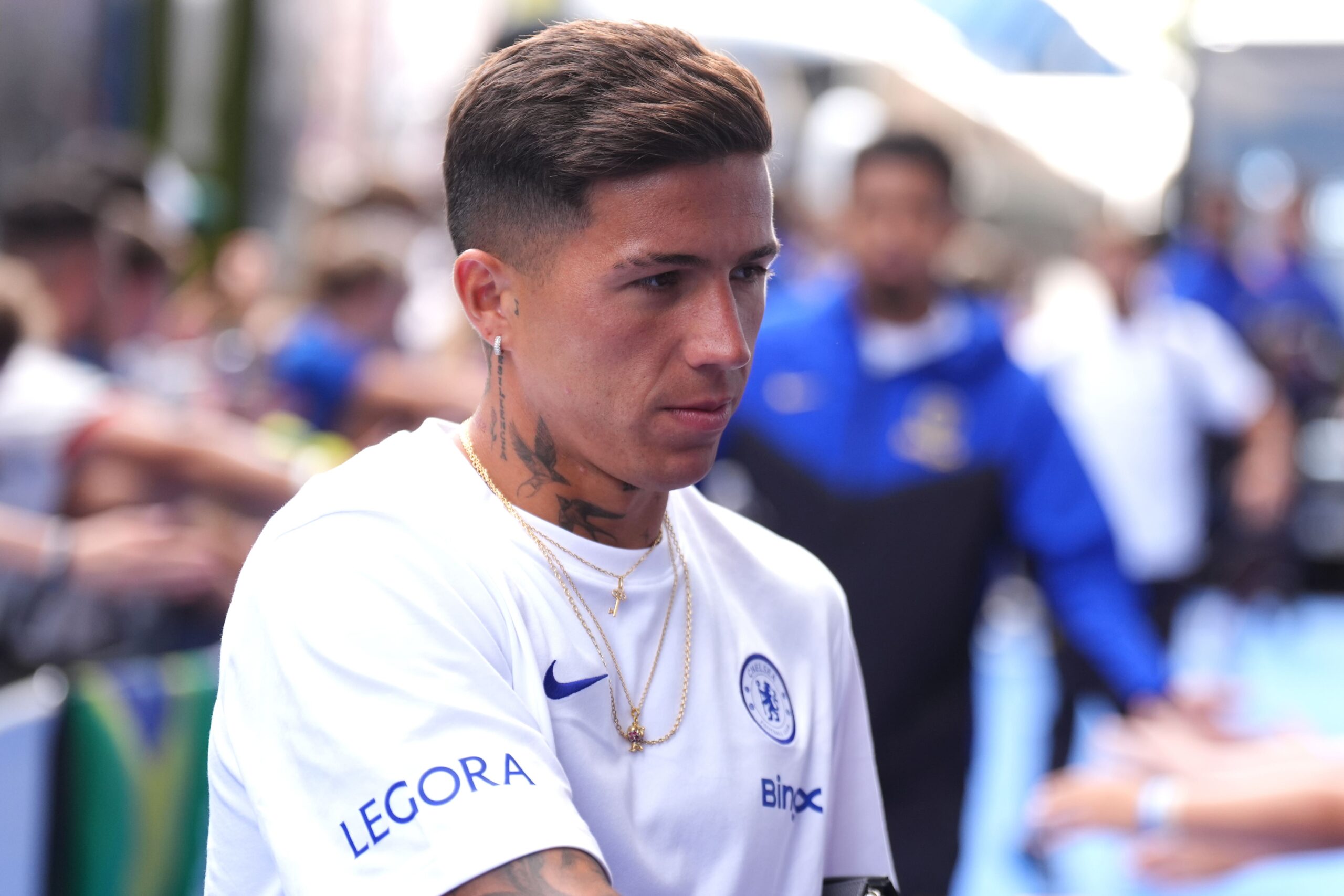 Enzo Fernandez moved from Chelsea to Manchester City for £125m (John Walton/PA)