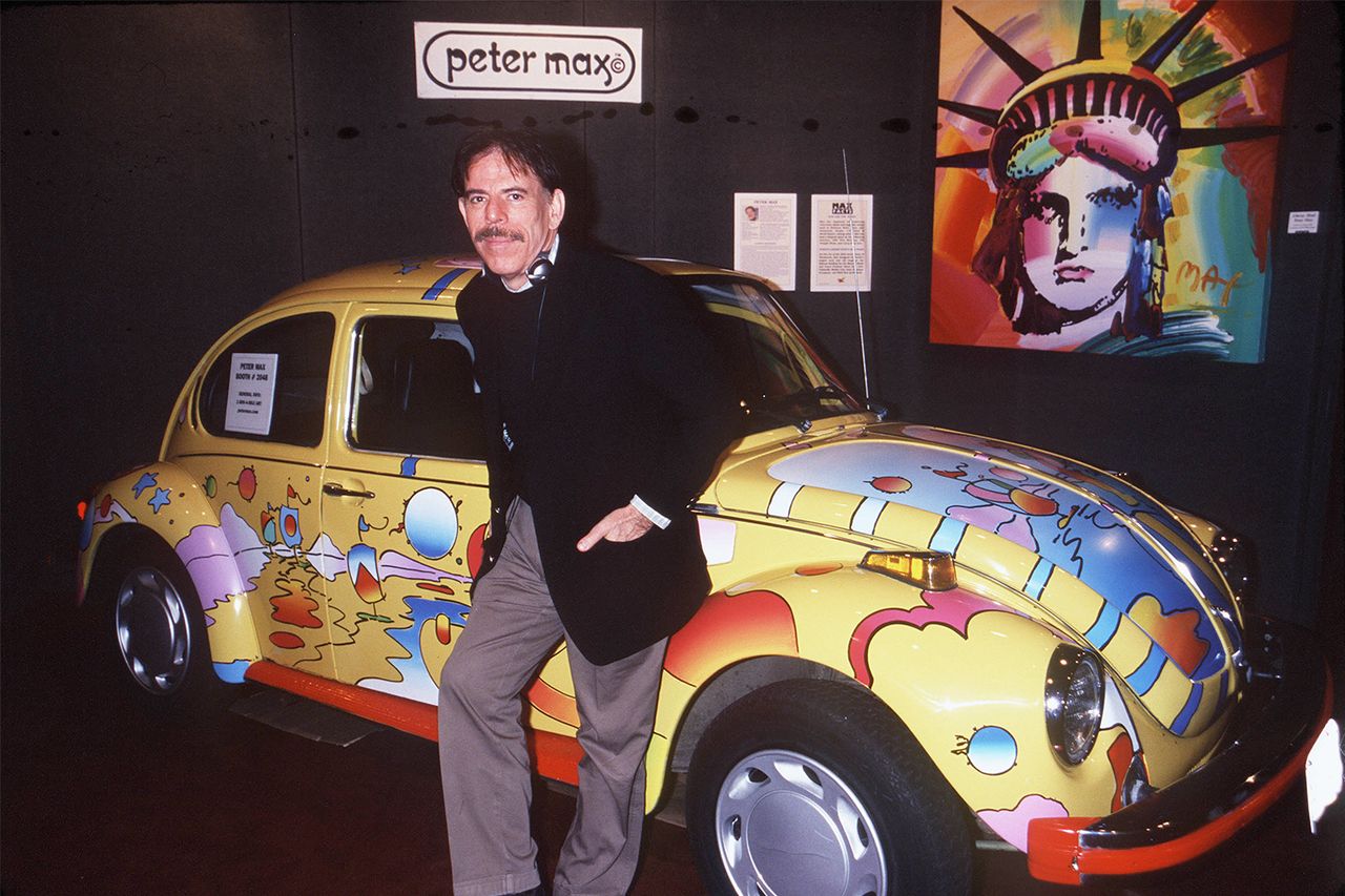 Peter Max At The New York Art ExpoCredit: Arnaldo Magnani/Getty