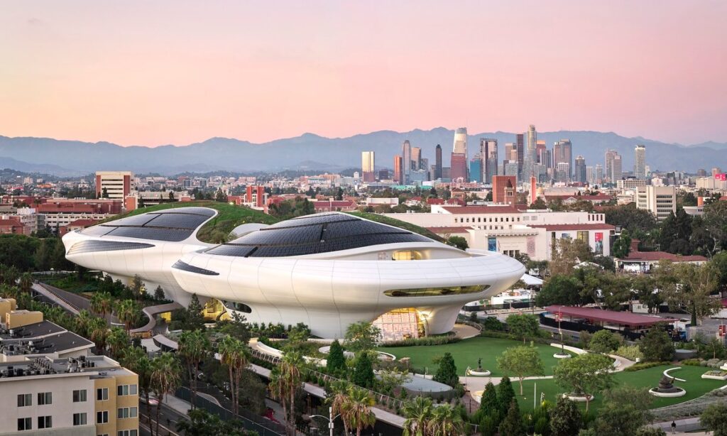 bn Lucas Museum of Narrative Art lifts off at long last