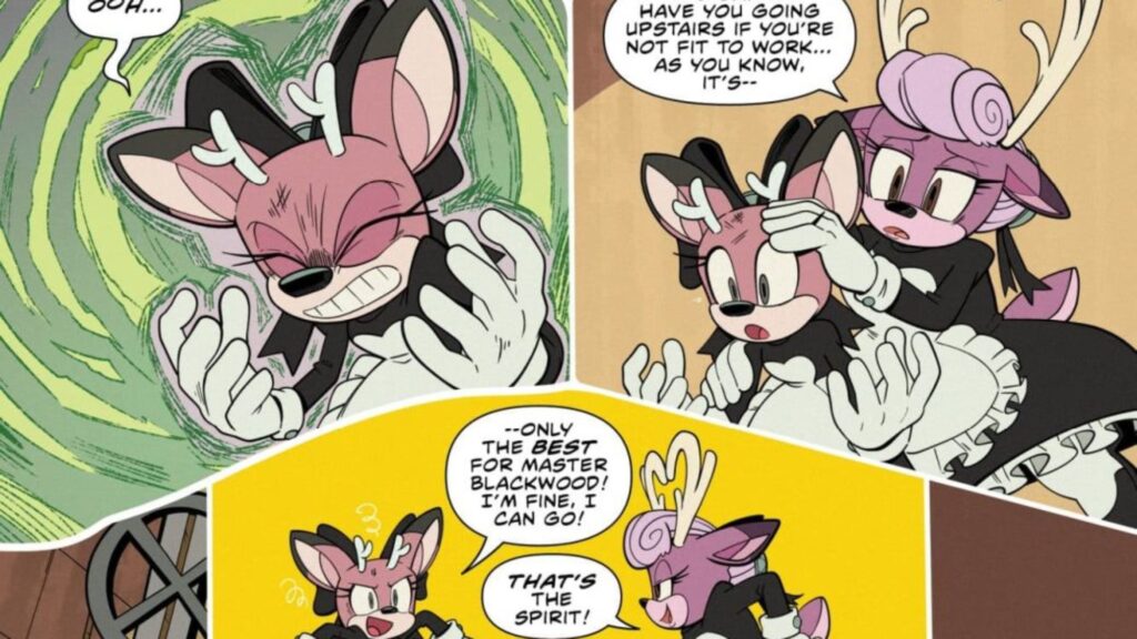 Sonic the Hedgehog #89 Preview: Staff Infection at Sylvania Castle