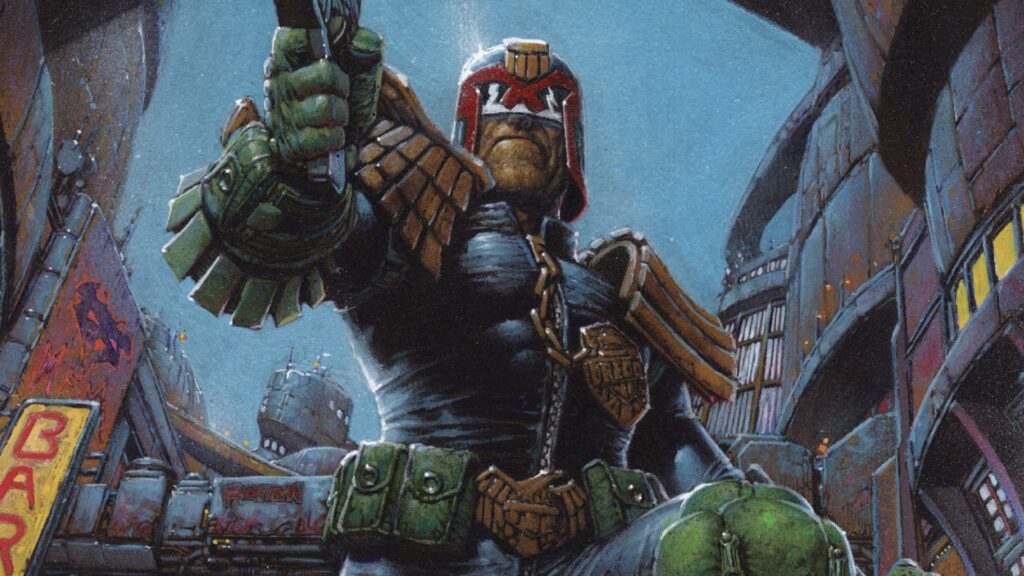 Judge Dredd’s Next Era Begins In New Crossover With A 1990s Sci-Fi Giant Judge Dredd’s Next Era Begins In New Crossover With A 1990s Sci-Fi Giant