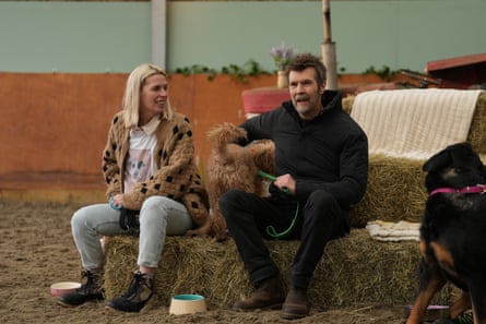 Sarah Pascoe and Rhod Gilbert on Wagging Rights on U&W.